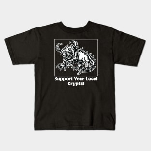Hodag support your local cryptid - hodag Kids T-Shirt